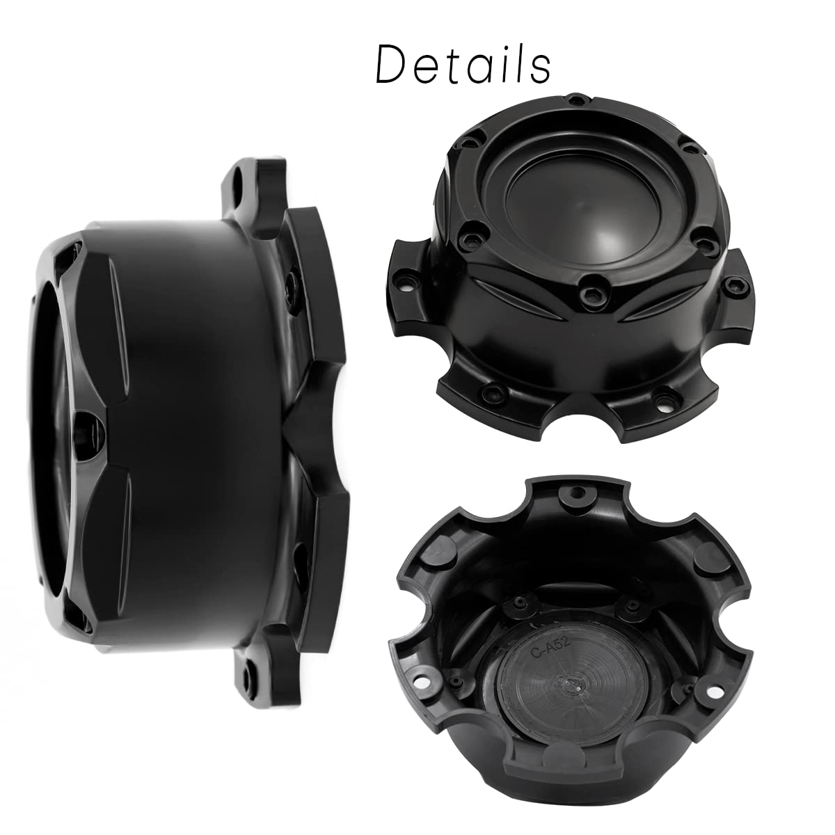 Amazon.com: GTownWorks 141mm 5.55in Wheel Center Cap for Fuel Off